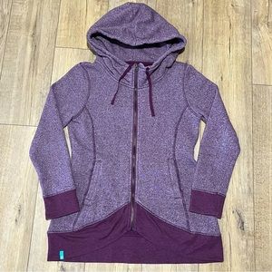 Bloom Purple Zip Up Hoodie Women’s Size Medium